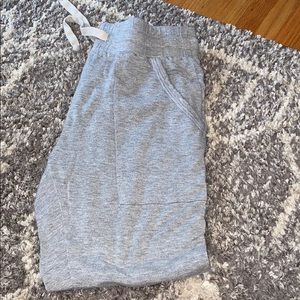 grey loose fitting sweatpants